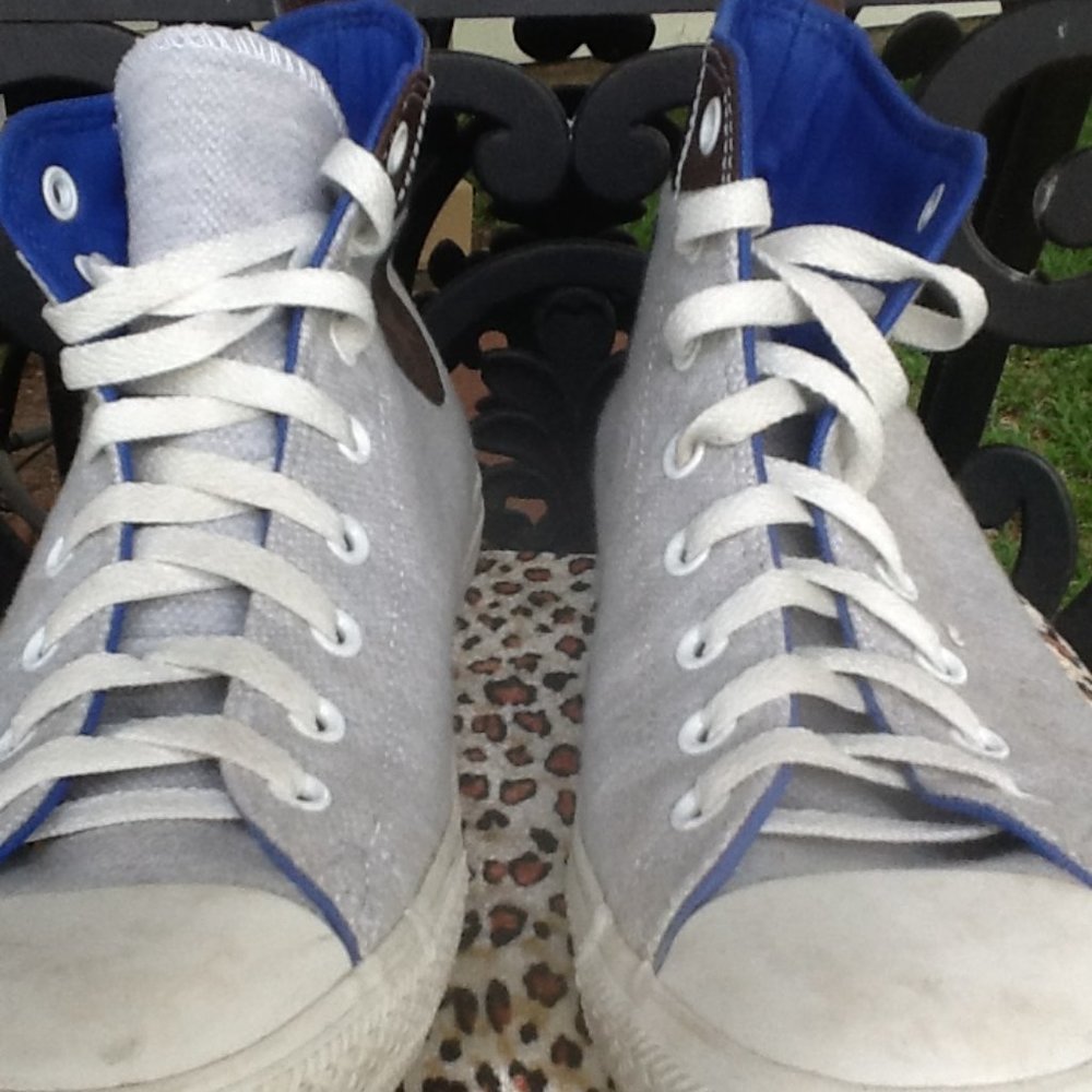 EUC CTAS Classic Chuck Taylor Converse Hi-SWEATSHIRT (9M/11W) Converse ☆ - Picture 8 of 10